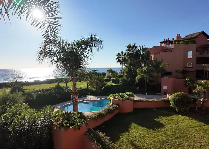Front Line Beach Apt With Panoramic Views Rdr547 Appartement Marbellac